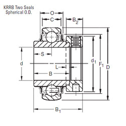 підшипник E35KRRB Timken