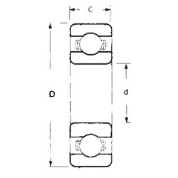 підшипник 6403 FBJ