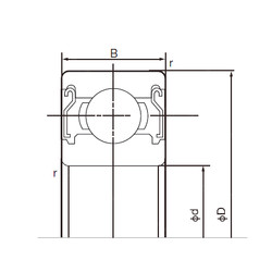 підшипник 63/32ZZE NACHI