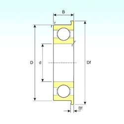 підшипник F6703 ISB