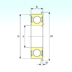 підшипник F685ZZ ISB