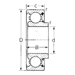 підшипник 8504 CYSD