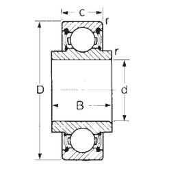 підшипник 88502 CYSD