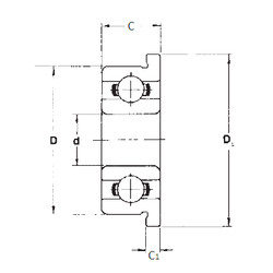 підшипник F686 FBJ