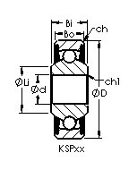 підшипник KSP3 AST