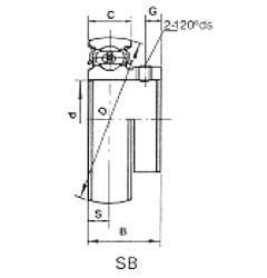 підшипник SB202 CRAFT