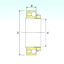 підшипник 1305 KTN9+H305 ISB