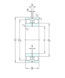 підшипник 13030 SKF