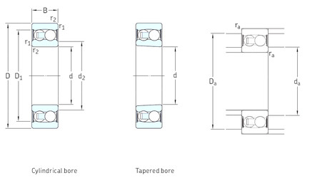 підшипник 2302E-2RS1TN9 SKF