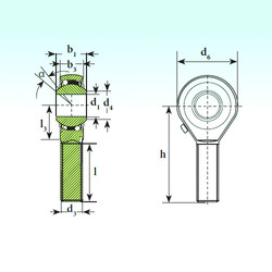 підшипник TSM 10 BB-O ISB