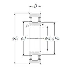 підшипник NUP310E CYSD