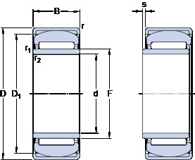 підшипник PNA 20/42 SKF