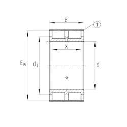 підшипник RSL185014-A INA