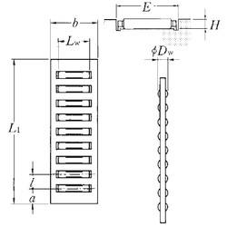 підшипник RF3020/705 NTN