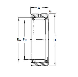 підшипник RNA3220 Timken