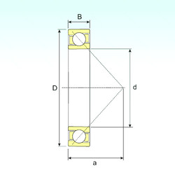 підшипник 7338 B ISB