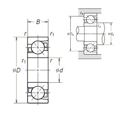 підшипник 7301BEA NSK