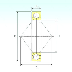 підшипник QJ 1038 ISB