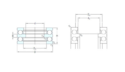 підшипник 52210 SKF