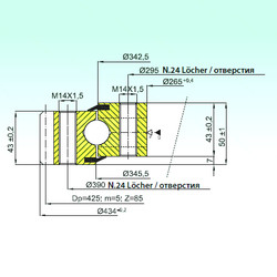 підшипник EB1.20.0344.200-1STTN ISB