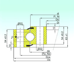 підшипник NB1.25.0555.201-2PPN ISB