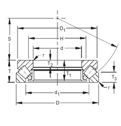 підшипник 29448EM Timken