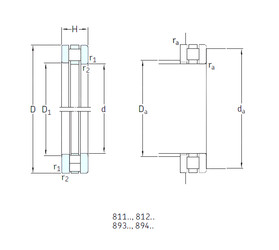 підшипник 81113TN SKF