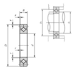 підшипник CRB 30025 IKO