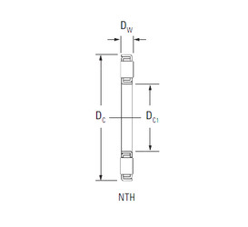 підшипник NTH-4270 Timken