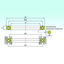 підшипник RB 10020 ISB