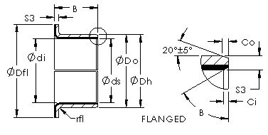 підшипник AST50 12FIB08 AST