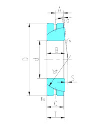 підшипник GAC32S LS