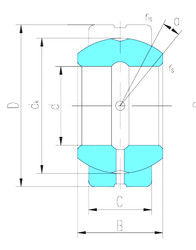 підшипник GEZ88ES-2RS LS