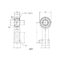 підшипник HRT10 NMB