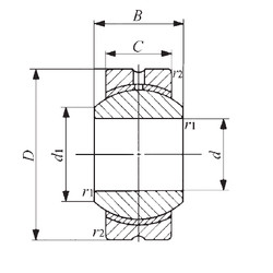 підшипник PB 28 IKO