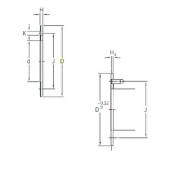 підшипник PCMW 183201.5 M SKF