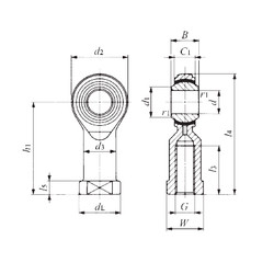 підшипник PHS 16EC IKO