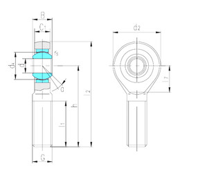 підшипник SA50ET-2RS LS