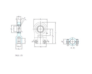 підшипник SIR25ES SKF