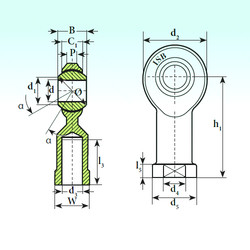 підшипник TSF.R 25 ISB