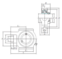 підшипник UCTX10-32 KOYO