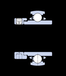 підшипник YELAG 207-107 SKF