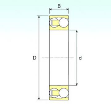 підшипник 1208 TN9 ISB