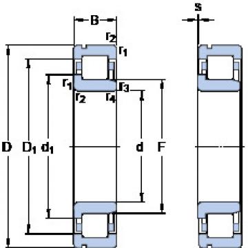 підшипник NJ 328 ECNML SKF