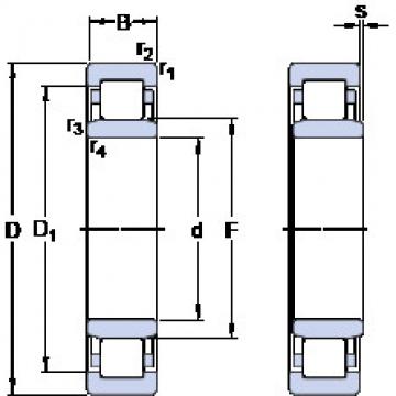 підшипник NU 214 ECM SKF