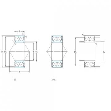 підшипник E2.3205A-2Z SKF