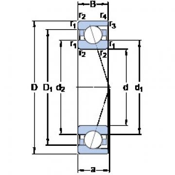 підшипник 71826 CD/P4 SKF