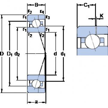 підшипник 7000 ACE/P4AH SKF