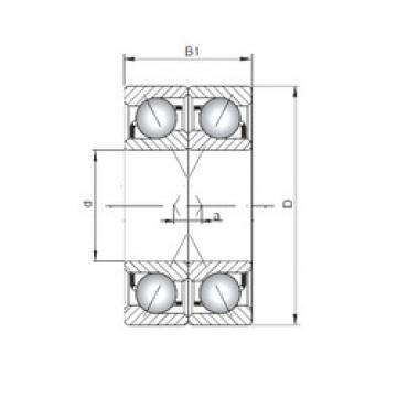 підшипник 7312 CDF ISO