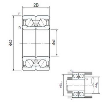 підшипник 7222BDB NACHI